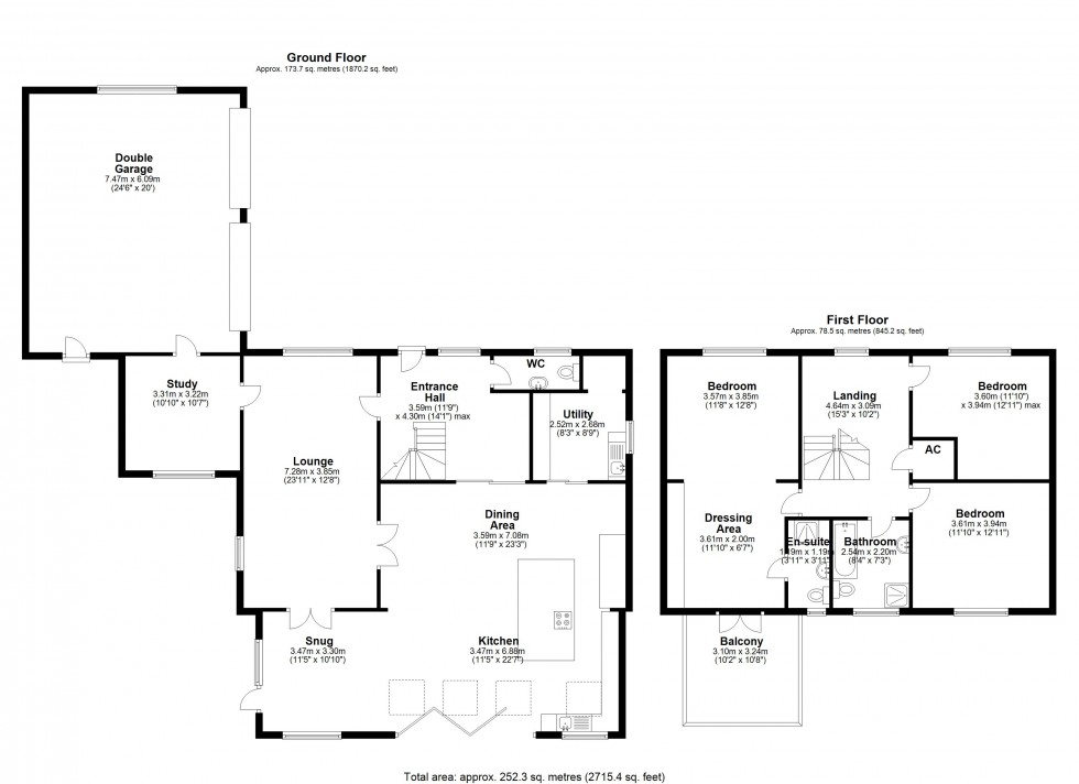 Floorplan for Puddletown, Haselbury Plucknett, Crewkerne